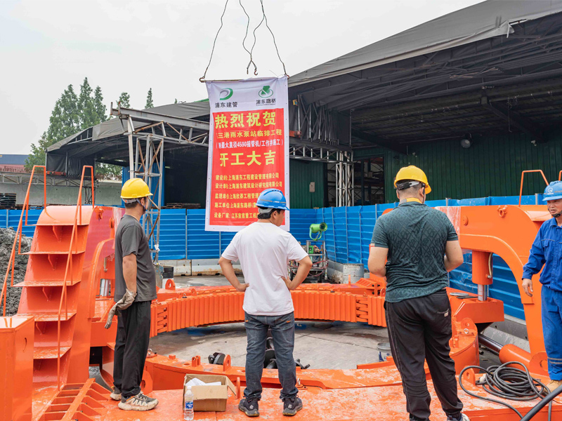 img of csae 行業(yè)首例4590超大型搖管作業(yè)施工