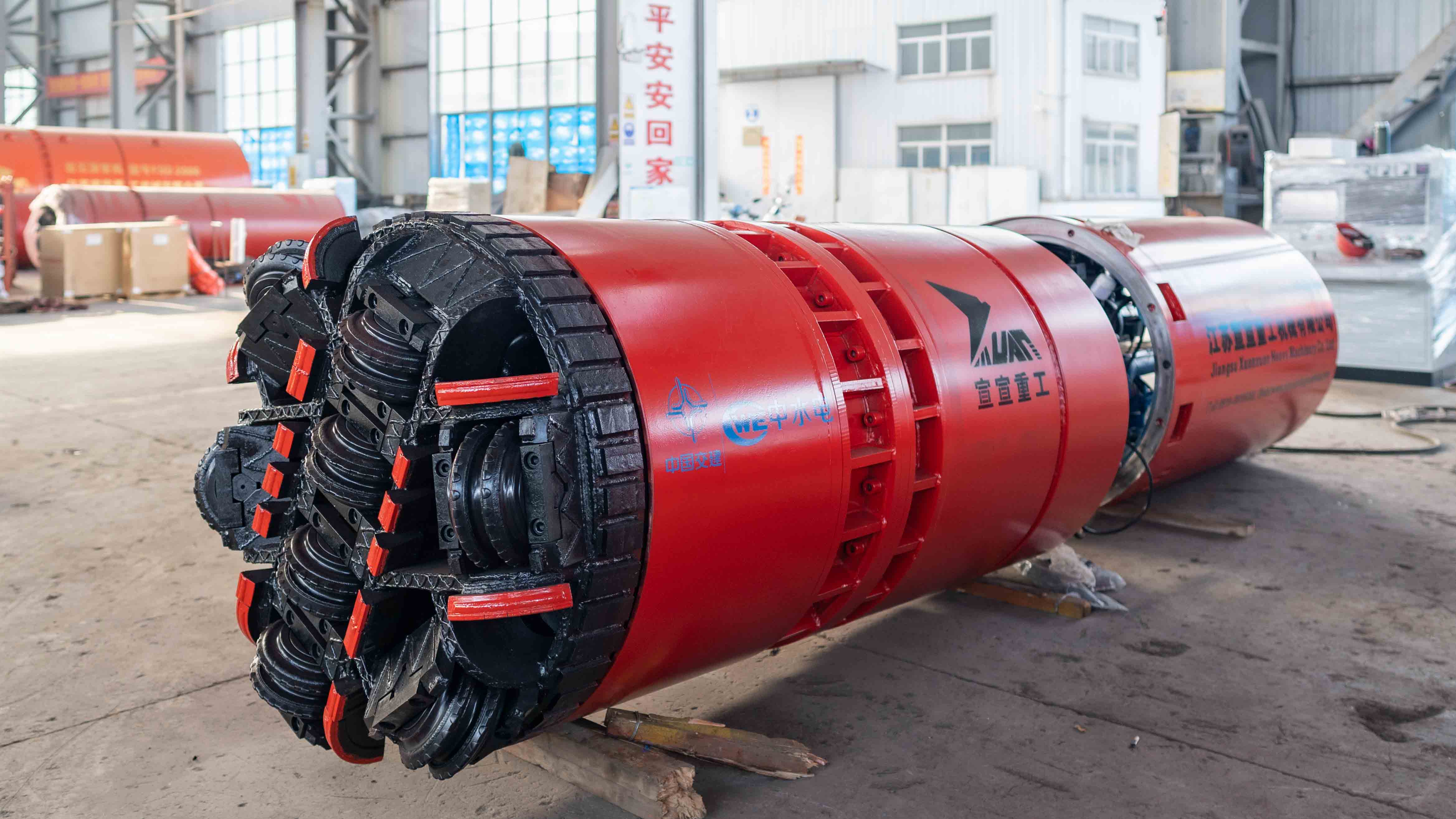 DN900分體式巖石掘進機?發(fā)往菲律賓馬尼拉